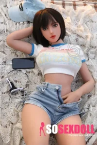 161cm 5ft3 Curvy Body Cute Sexy Sex Dolls Realistic Brunette Fantasy Dolls F Cup