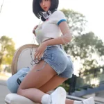 161cm 5ft3 Curvy Body Cute Sexy Sex Dolls Realistic Brunette Fantasy Dolls F Cup