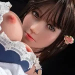 161 cm 5 fot 3 Elegant Soveromspositur Sexdukker Bystete Realistiske Kjærlighetsdukker F-Cup