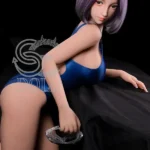 161cm 5ft3 Futuristic Realistic Sex Dolls Short Hair Fantasy Love Dolls G Cup