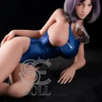 161cm 5ft3 Futuristic Realistic Sex Dolls Short Hair Fantasy Love Dolls G Cup