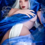 161cm 5ft3 Glamorous Big Breasted Sex Dolls Elegant Slim Body Dolls F Cup