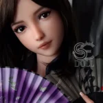 161cm 5ft3 Lifelike Home Style Sex Dolls White Shirt Seductive Dolls F Cup