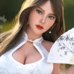 161cm 5ft3 Slim White Dress Sexy Sex Dolls Seductive Cozy Style Dolls F Cup