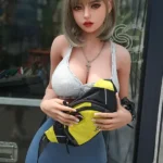 161cm 5ft3 Tight Top Realistic Love Dolls Blonde Busty Sexy Dolls F Cup