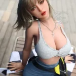 161cm 5ft3 Tight Top Realistic Love Dolls Blonde Busty Sexy Dolls F Cup
