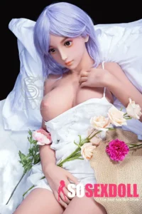 161cm 5ft3 White Camisole Dress Sex Dolls Elegant Realistic TPE Dolls F Cup