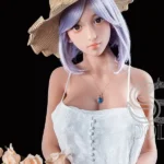161cm 5ft3 White Camisole Dress Sex Dolls Elegant Realistic TPE Dolls F Cup