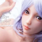 161cm 5ft3 White Camisole Dress Sex Dolls Elegant Realistic TPE Dolls F Cup