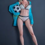 Cute Asian Soccer Babe Silicone Sex Doll