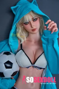 Cute Asian Soccer Babe Silicone Sex Doll