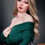 Elegant Blonde Secretary Silicone Sex Doll