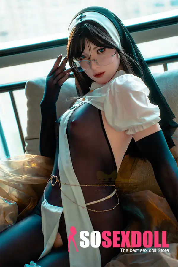 Elegant Holy Nun Style Silicone Sex Doll