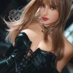 163cm 5ft4 Black Stockings Sexy Sex Dolls Seductive Cozy Style Dolls E Cup