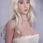 163cm 5ft4 Blonde Lingerie Sex Dolls Realistic TPE Love Dolls E Cup