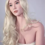 163cm 5ft4 Blonde Lingerie Sex Dolls Realistic TPE Love Dolls E Cup