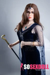 163cm 5ft4 Elegant Queen Fantasy Sex Dolls Noble Style Sexy Love Dolls E Cup