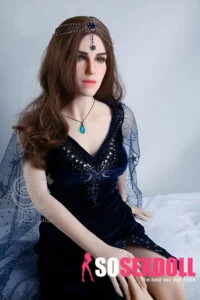 163cm 5ft4 Elegant Queen Fantasy Sex Dolls Noble Style Sexy Love Dolls E Cup