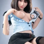 163cm 5ft4 Elegant White Dress Sex Dolls Realistic TPE Love Dolls E Cup