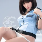 163cm 5ft4 Elegant White Dress Sex Dolls Realistic TPE Love Dolls E Cup