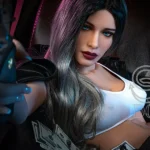 163cm 5ft4 Gangster Style Love Dolls Cool Girl TPE Sexy Dolls E Cup