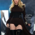 163cm 5ft4 Lifelike Fantasy Blonde Sex Dolls Realistic Cosplay Style Love Dolls E Cup
