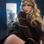 163cm 5ft4 Lifelike Fantasy Blonde Sex Dolls Realistic Cosplay Style Love Dolls E Cup