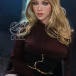 163cm 5ft4 Lifelike Fantasy Blonde Sex Dolls Realistic Cosplay Style Love Dolls E Cup