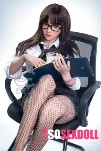163cm 5ft4 Lifelike Secretary Sexy Dolls Realistic Business Outfit Dolls E Cup