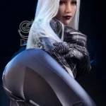 163cm 5ft4 Red Eyed Beautiful Sex Dolls Seductive Cozy Style Dolls E Cup