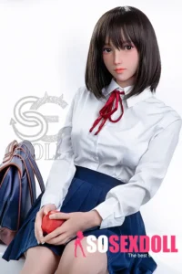 163cm 5ft4 School Uniform Love Dolls Innocent Student Sex Dolls E Cup