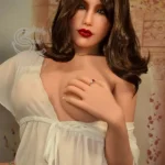 163cm 5ft4 Tulle Sexy Big Breasted Sex Dolls Seductive Cozy Style Dolls E Cup