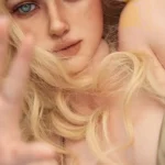 Blonde Slim Bikini Silicone Sex Love Doll
