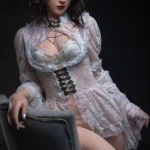 Elegant Gothic Lace Fantasy Silicone Sex Doll