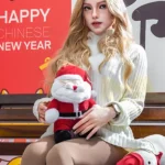 Silicone Cute Winter Holiday Fun Sex Doll