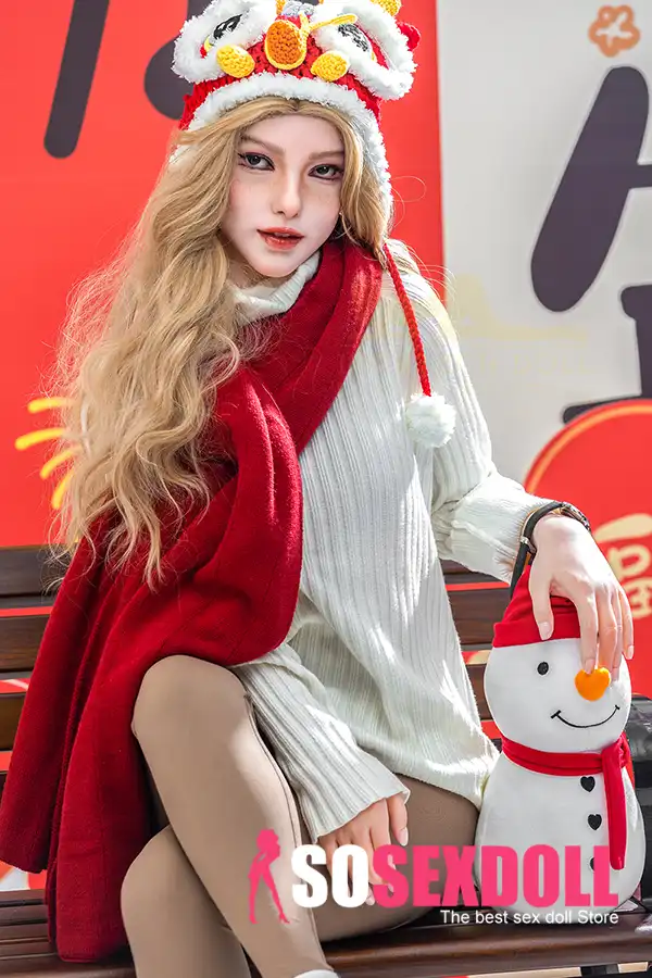 Silicone Cute Winter Holiday Fun Sex Doll