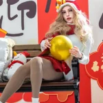 Silicone Cute Winter Holiday Fun Sex Doll