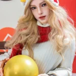 Silicone Cute Winter Holiday Fun Sex Doll