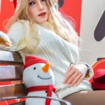Silicone Cute Winter Holiday Fun Sex Doll