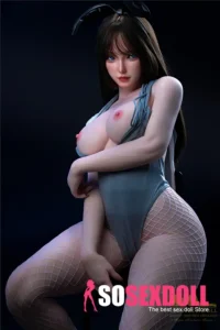 Gray Bunny Playgirl Fantasy Silicone Sex Doll