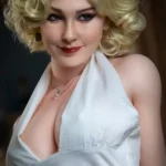 Marilyn-Style Bombshell Silicone Sex Doll