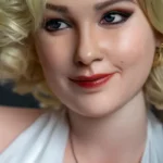 Marilyn-Style Bombshell Silicone Sex Doll