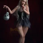 Silicone Blonde Devil Fantasy Sex Doll E Cup