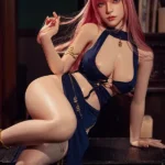 Silicone Elegant Sorceress Library Fantasy Sex Doll