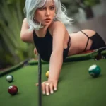 Sultry Pool Hall Temptress Realistic Sex Doll