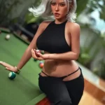 Sultry Pool Hall Temptress Realistic Sex Doll