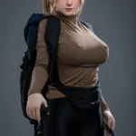 Hiker Style Realistic Silicone Sex Doll F Cup