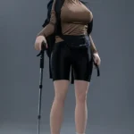 Hiker Style Realistic Silicone Sex Doll F Cup