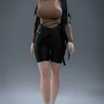 Hiker Style Realistic Silicone Sex Doll F Cup