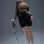 Hiker Style Realistic Silicone Sex Doll F Cup